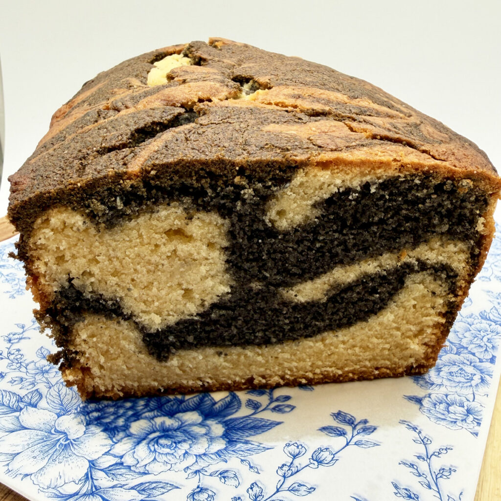 Black Sesame Pound Cake